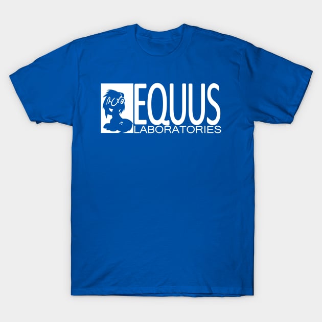 Equus Laboratories: White T-Shirt by TotallyNotLuna